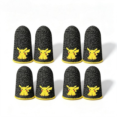 Esports Gaming Finger Sleeve - Neue Pokémon-Spiel-Fingerhüllen, ultradünn, atmungsaktiv, schweißfest, rutschfest,