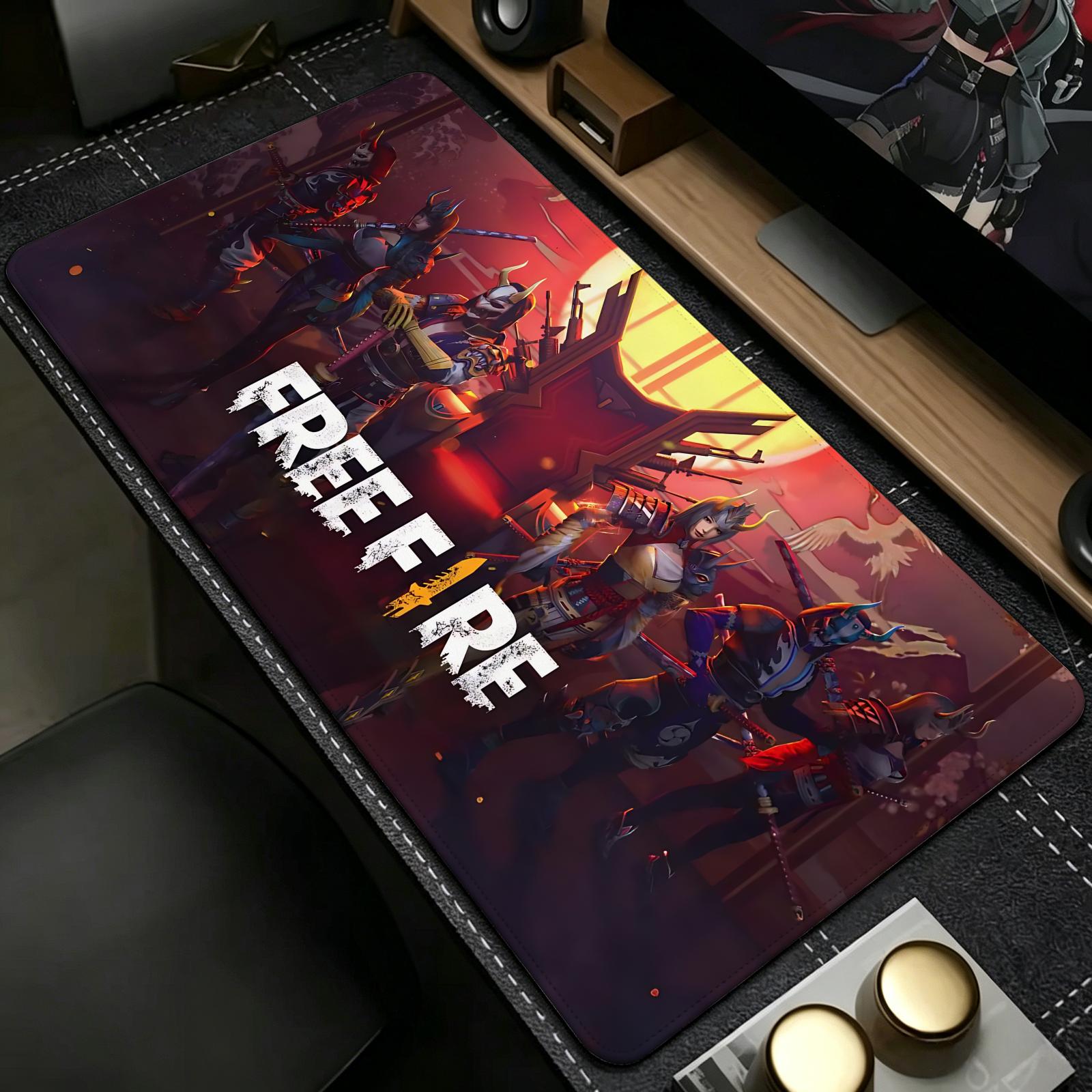 Esports Gaming Free Fire - Free Fire Mauspad, Esports-Gaming-Mauspad, genähte Kanten,