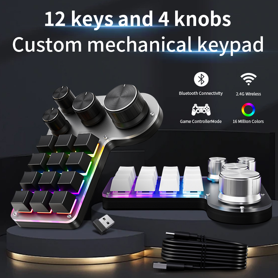 Elgato Stream Deck - 3 Modi, 12 Tasten, mechanische Tastatur,
