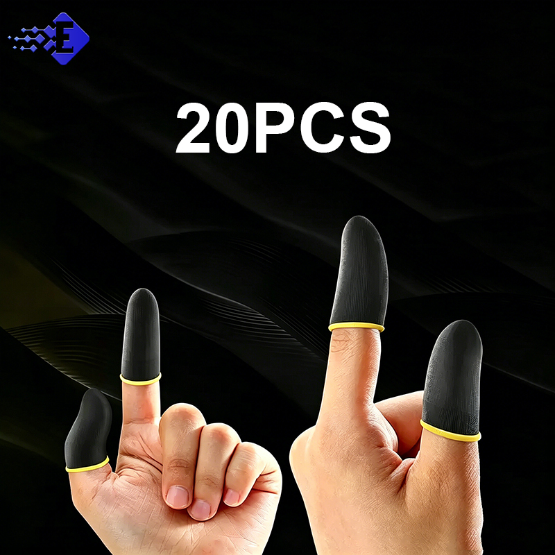 Esports Gaming Finger Sleeve - 20 Stück Gaming-Fingerhüllen, geeignet für PUBG,