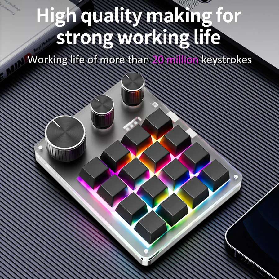 Elgato Stream Deck - 2,4 G anpassen Bluetooth 3 Modi