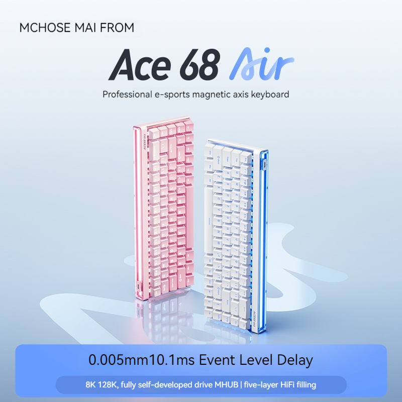 Esports Gaming Keyboard - Mchose Ace68 Air Magnetic Axis Mechanische