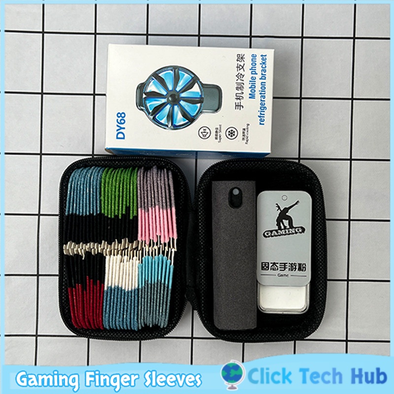 Esports Gaming Finger Sleeve - Gaming-Fingerhüllen Anti-Schweiß Rutschfest Glatte Oberfläche Handy-Kühlung