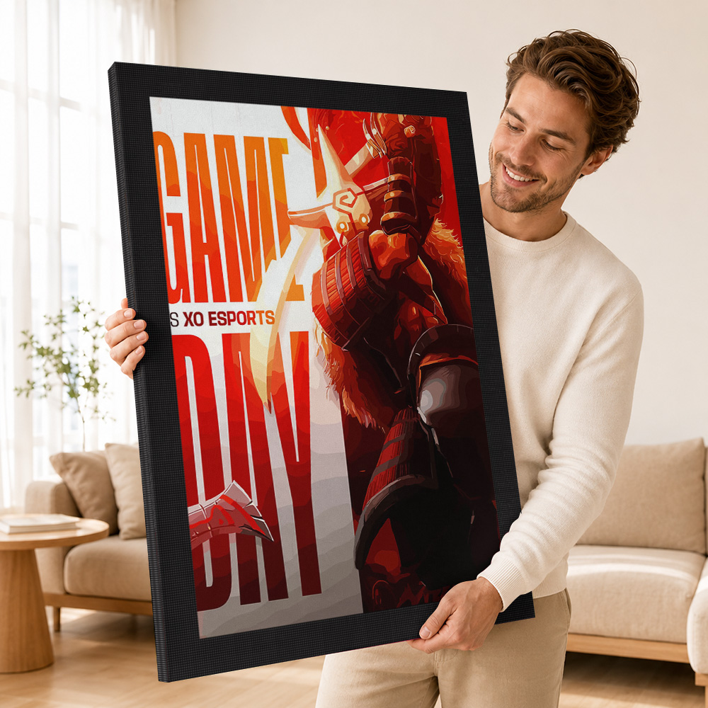 Game Day VS XO Esports Gerahmt – Esports Gaming Photo Bewertung und Preis