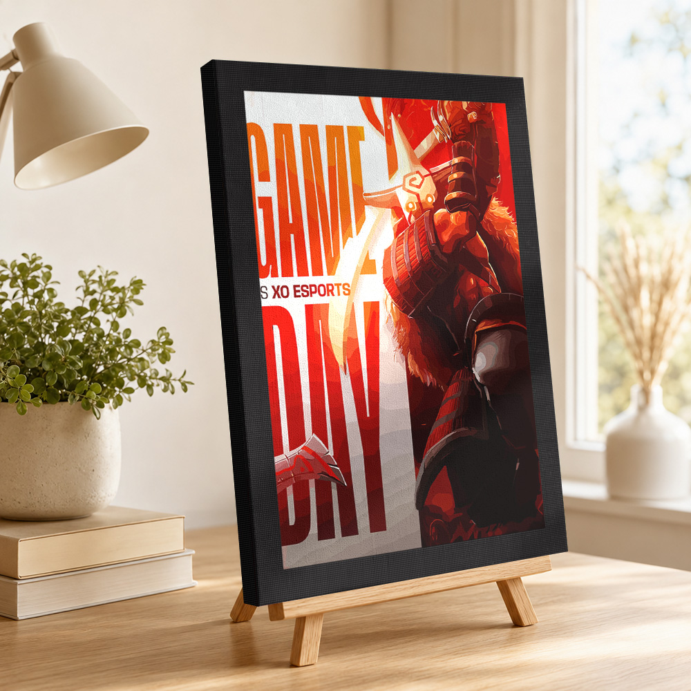 Game Day VS XO Esports Gerahmt – Esports Gaming Photo Bewertung und Preis