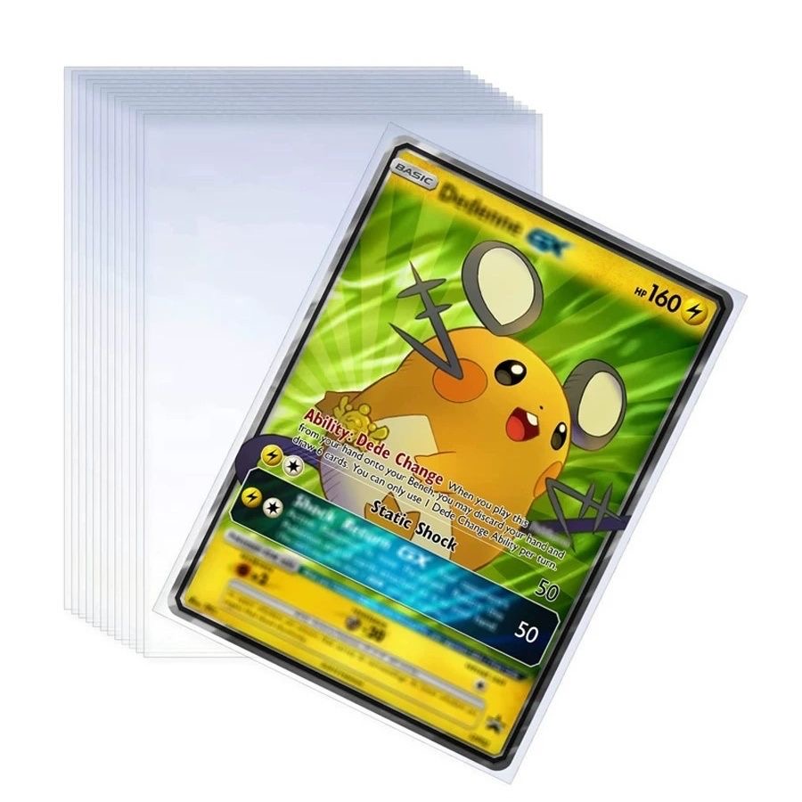 100Pcs Spiele Karte Ärmeln Tra – Esports Gaming Sleeve Bewertung und Preis