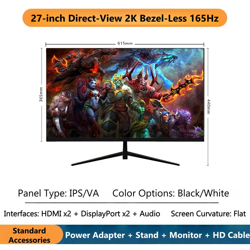 27 Zoll 2K Curved Gaming-Monit – Gaming X Esports Bewertung und Preis