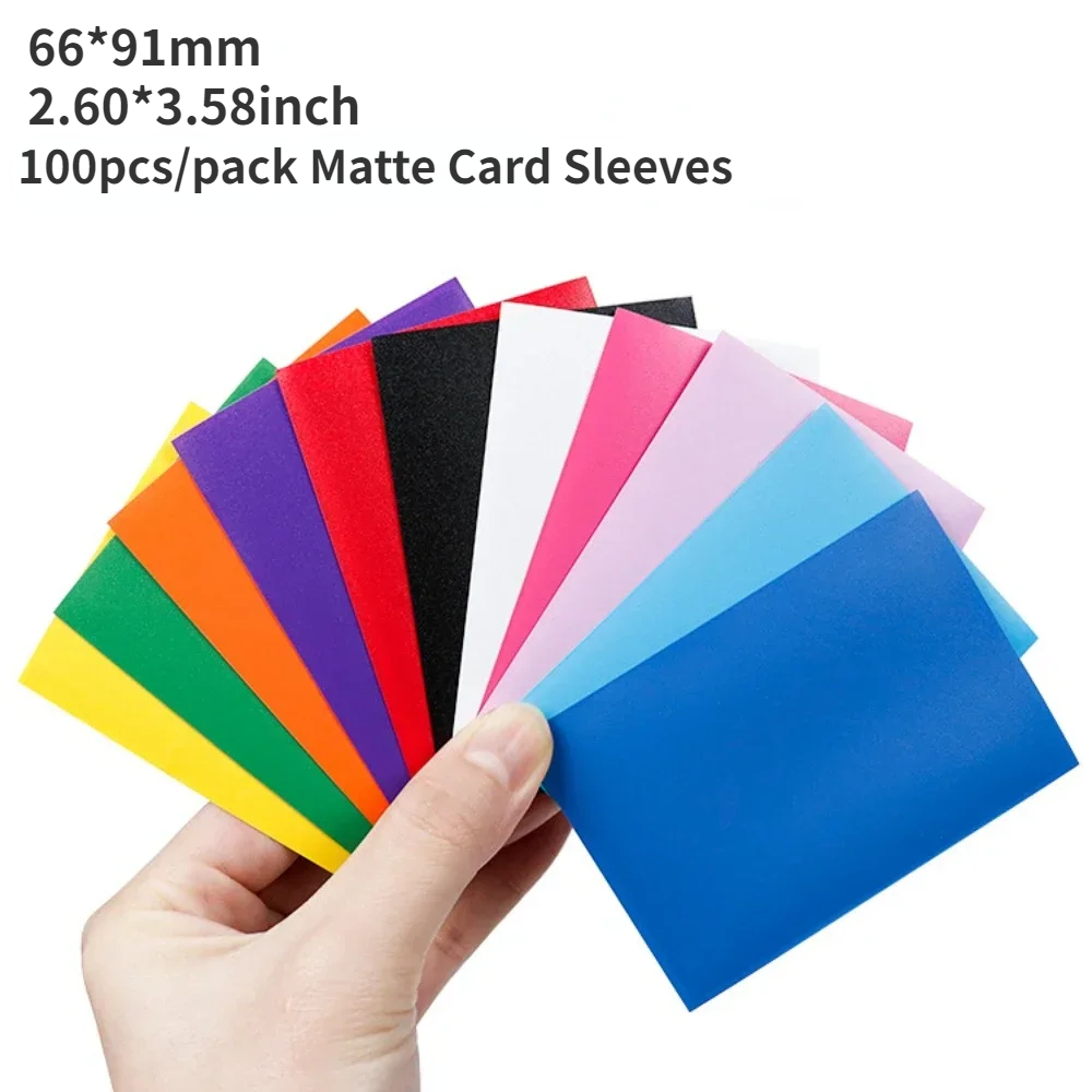 100PCS 66x91mm Matte Kartenhül – Esports Gaming Sleeve Bewertung und Preis