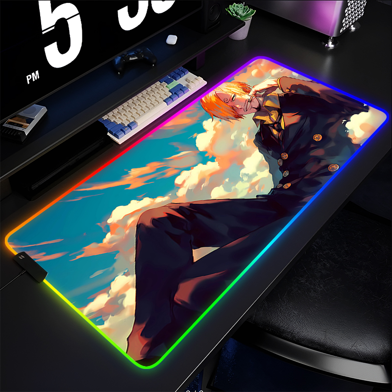 RGB Anime Mauspad One Piece Sa – Esports Gaming Keyboard Bewertung und Preis